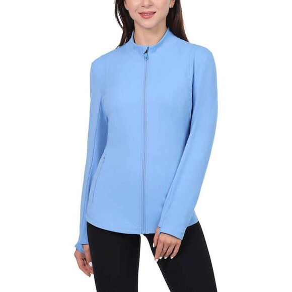 NWOT Spyder Full Zip Yoga Jacket | Blue - Picture 1 of 4